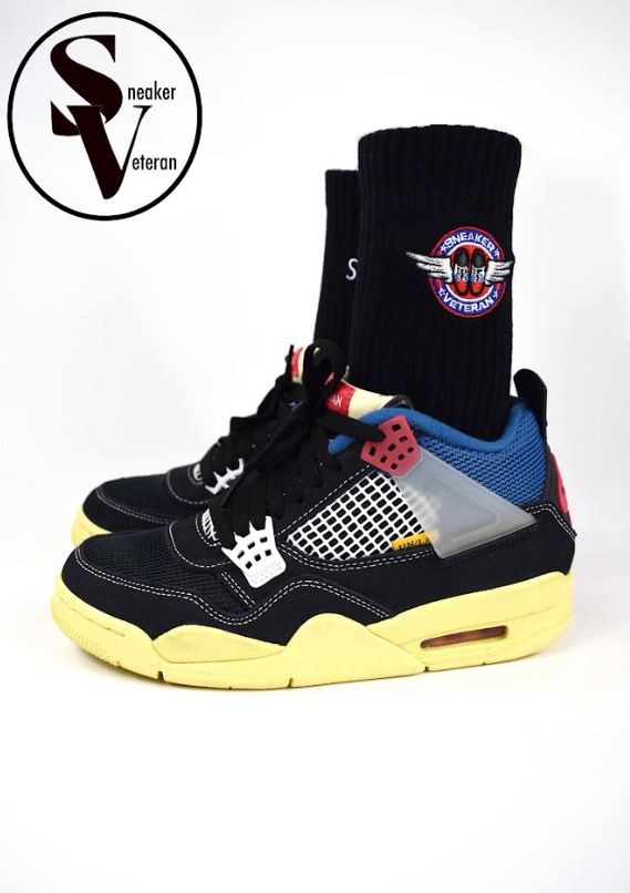 Sneaker Vet Crew Socks (Black)