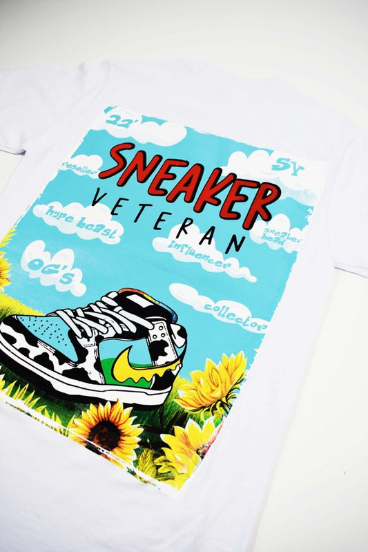 SV Sunflower White Tee