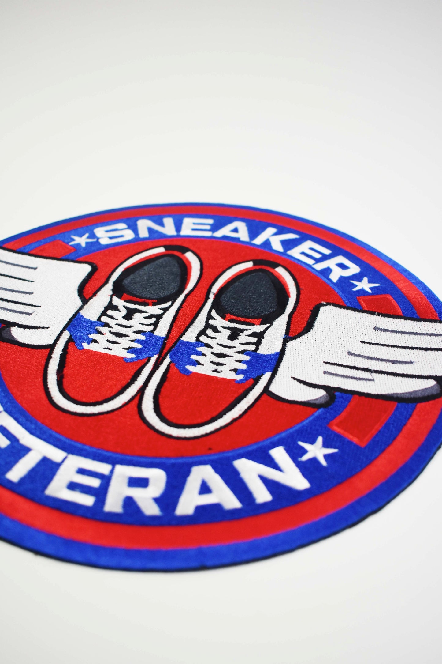 Sneaker Veteran Biker Patch