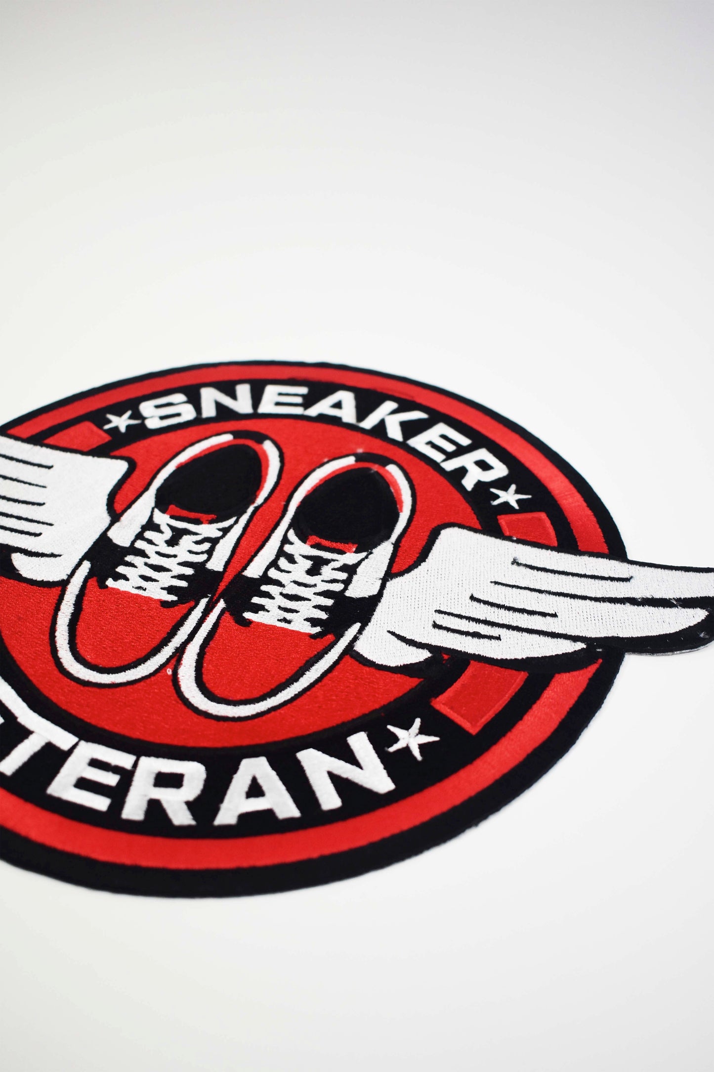 Sneaker Veteran Biker Patch