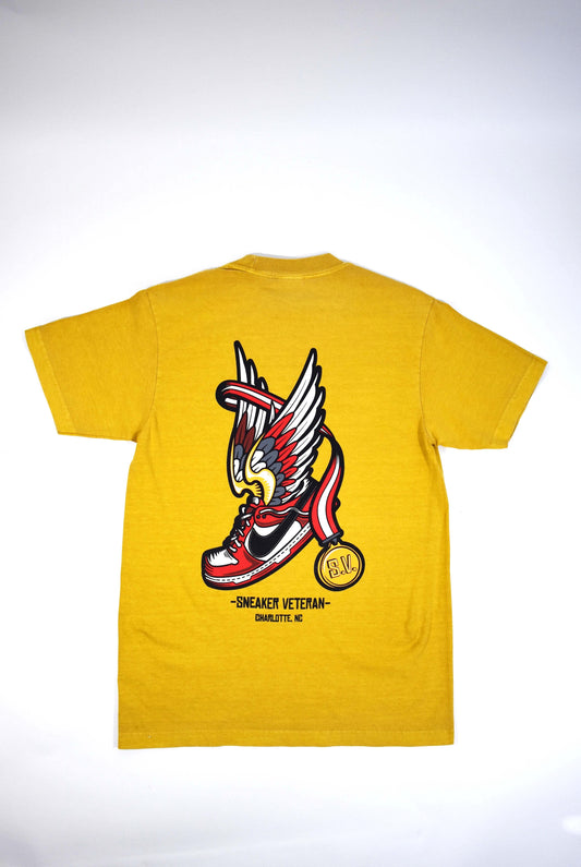 Official Sneaker Veteran Tee (MUSTARD)