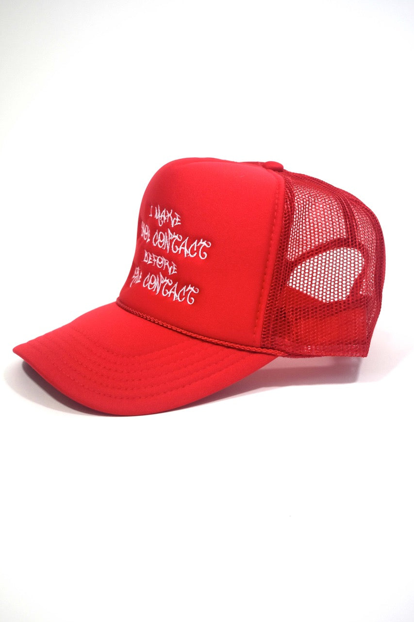 Shoe Contact Trucker  (RED)