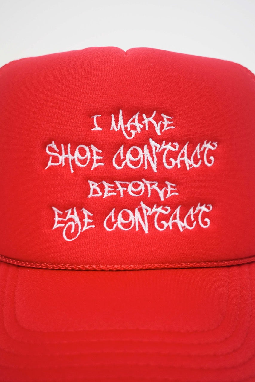 Shoe Contact Trucker  (RED)