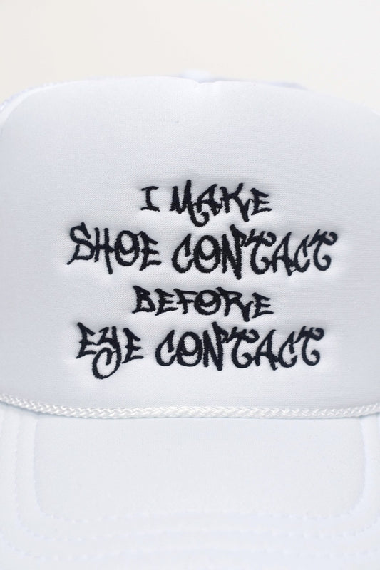 Shoe Contact Trucker (WHITE)