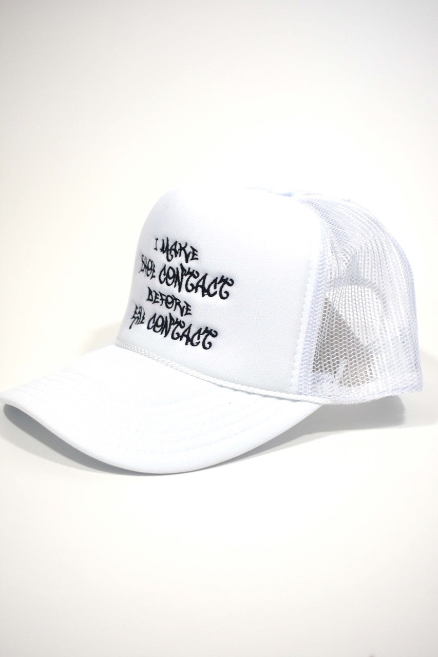 Shoe Contact Trucker (WHITE)