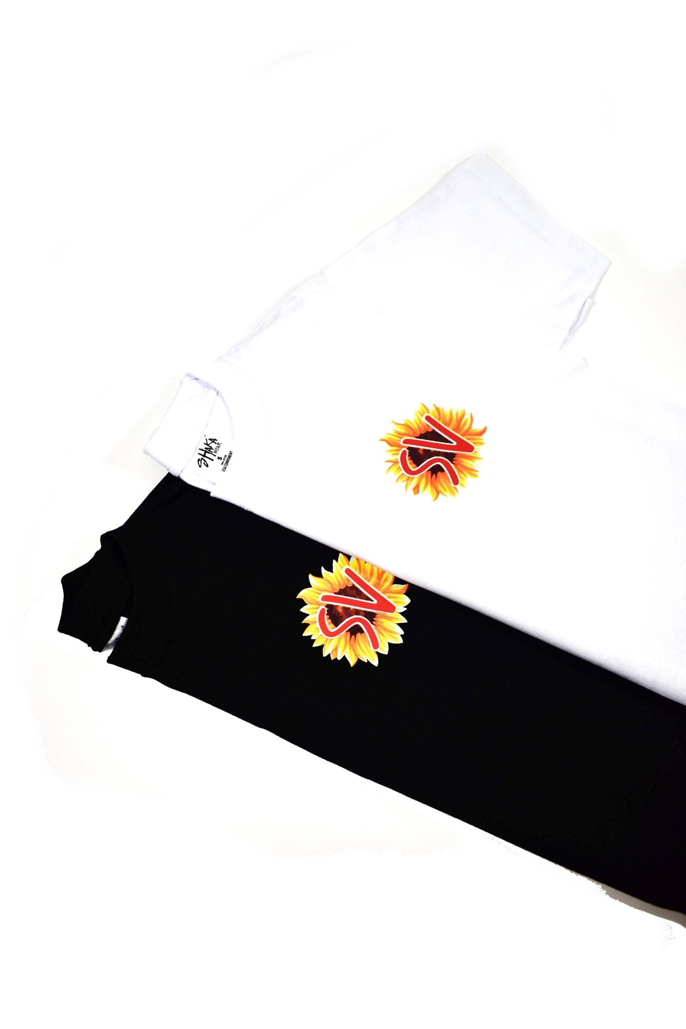 SV Sunflower Black Tee